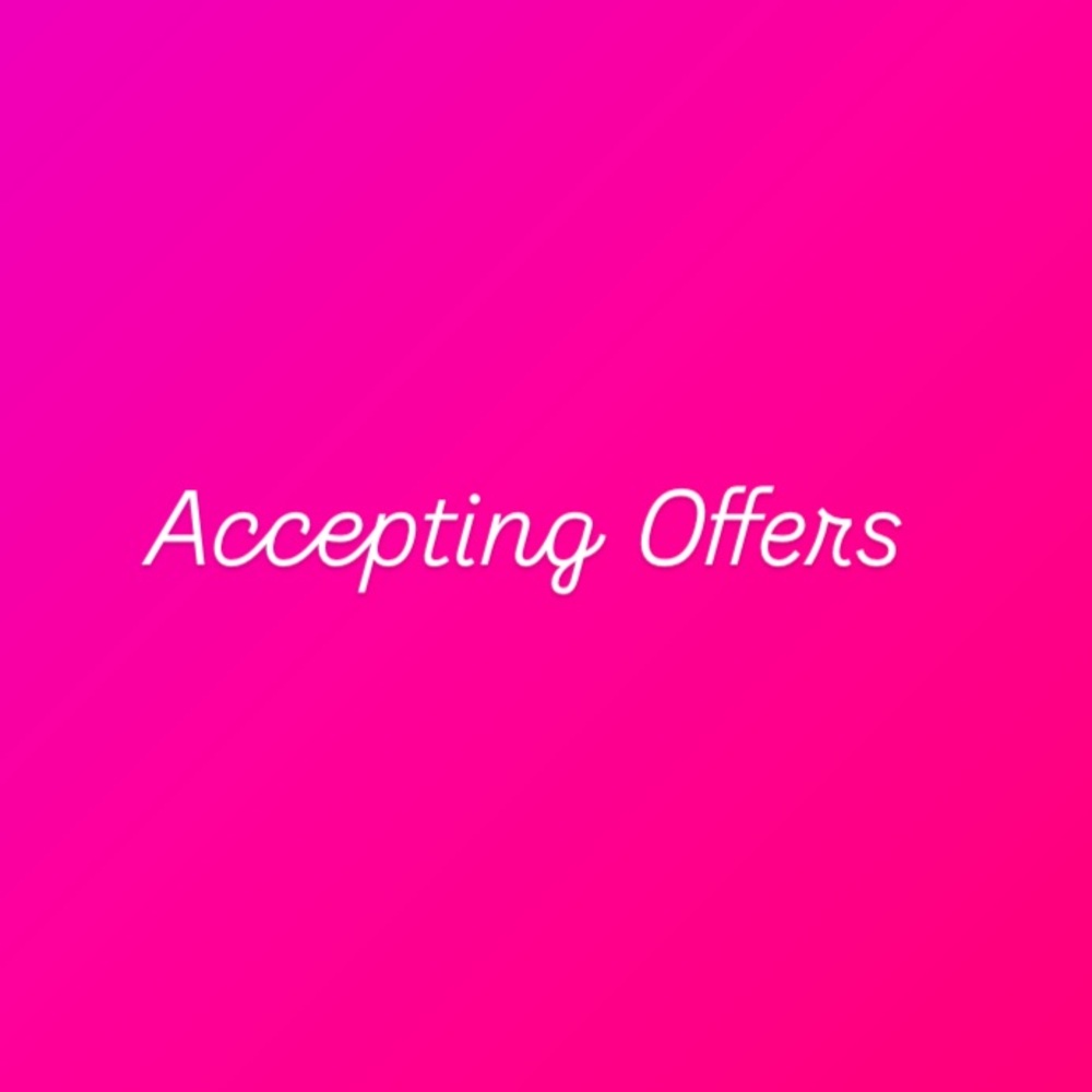 Accepting offers!